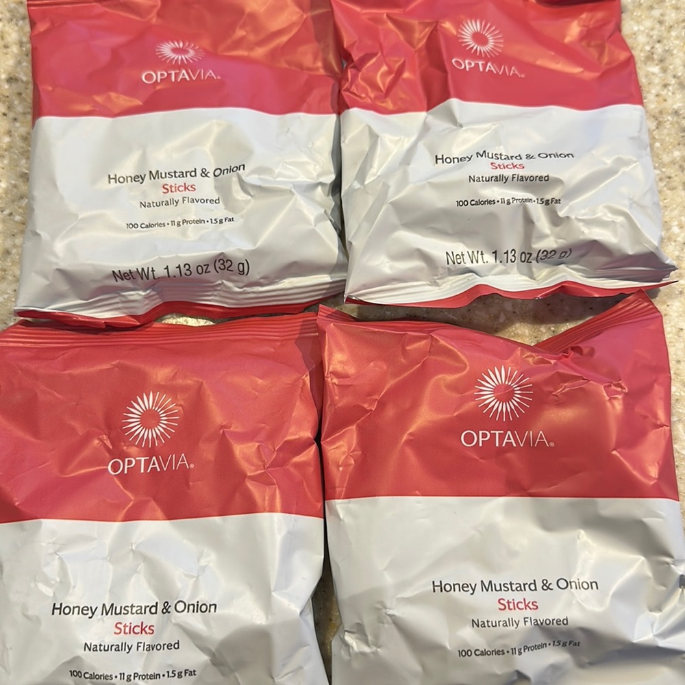 Optavia lot of 4 Honey Mustard & Onion Sticks “expired”